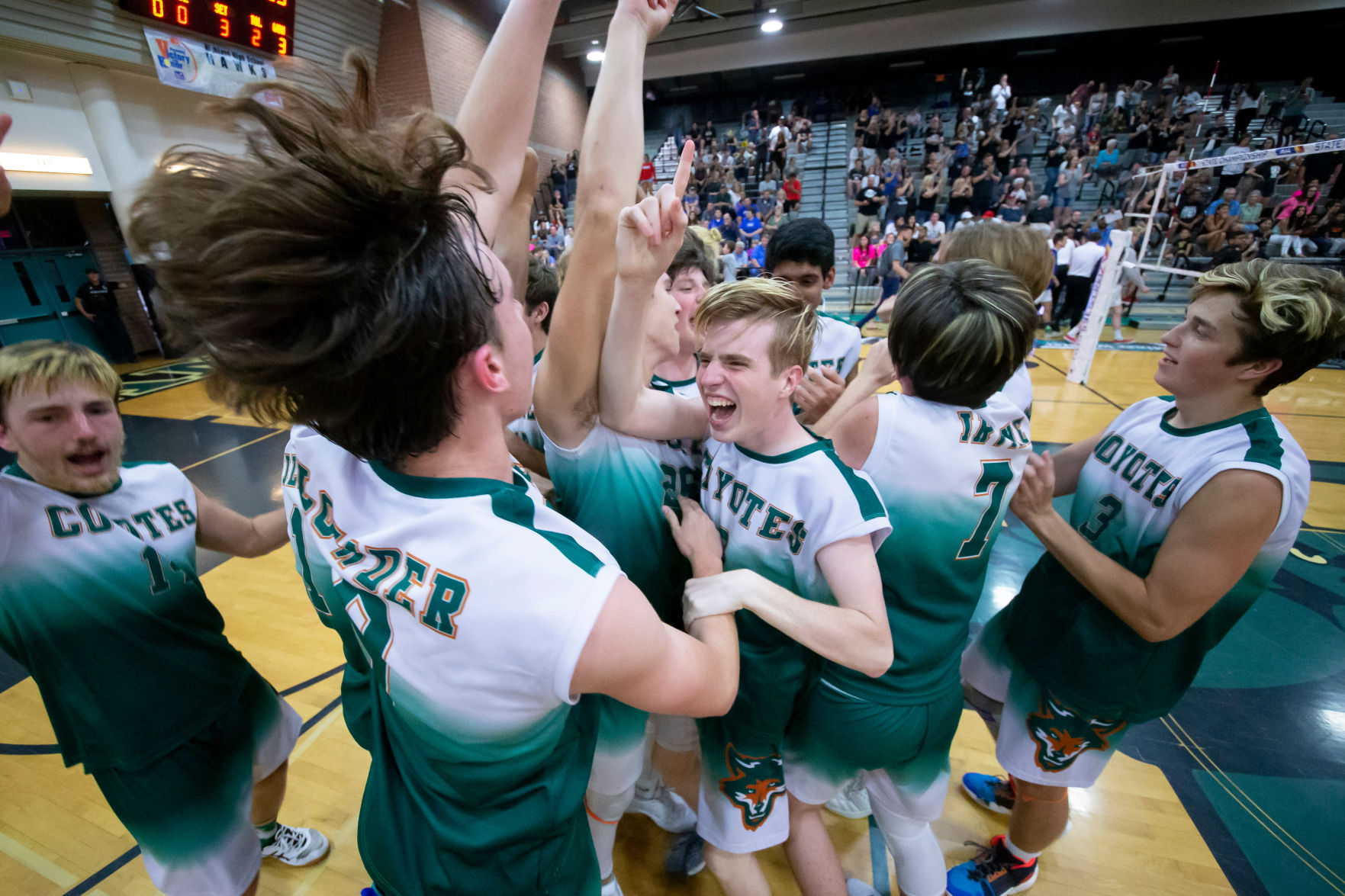 Mountain View in 5A State Volleyball Championship